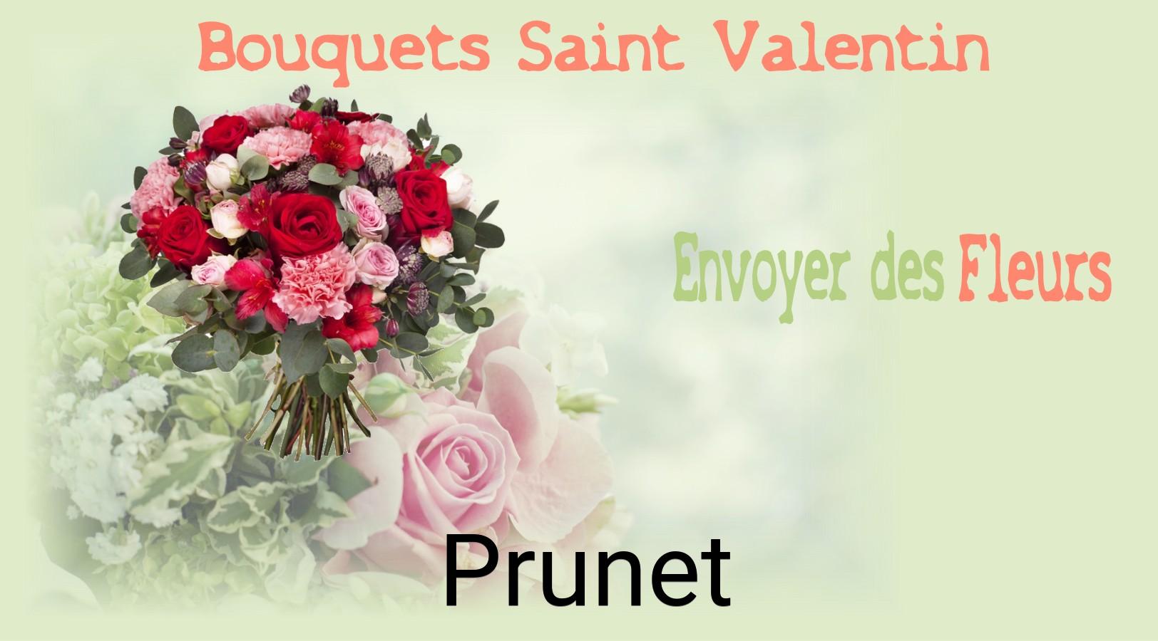 Roses de Saint-Valentin livrées à Prunet